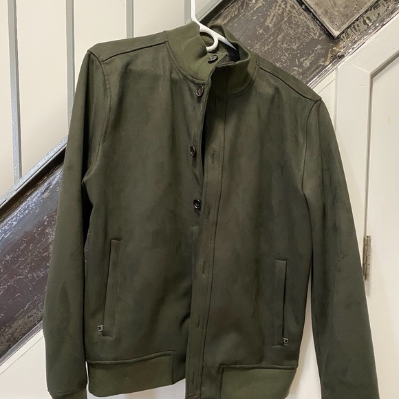 Banana Republic Other - Vegan Suede Bomber Jacket - Banana Republic